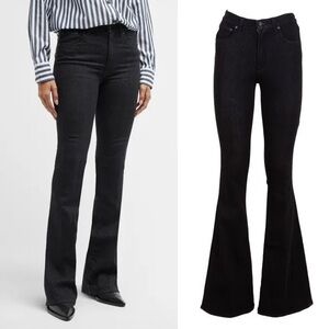 tomboy Ursula Black Flare Tall Jeans Waist 25-26